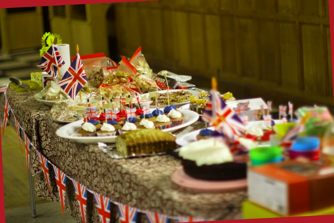 British catering spread
