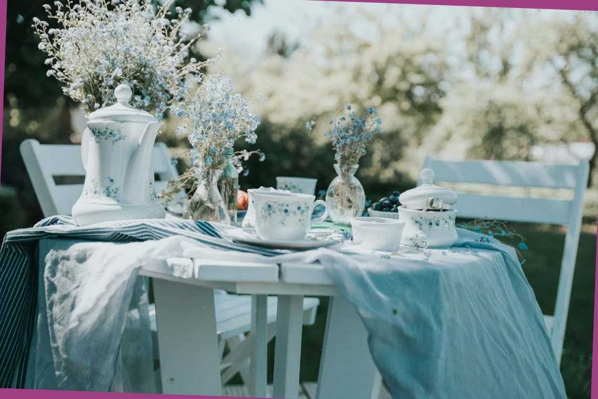 Tea reception setup